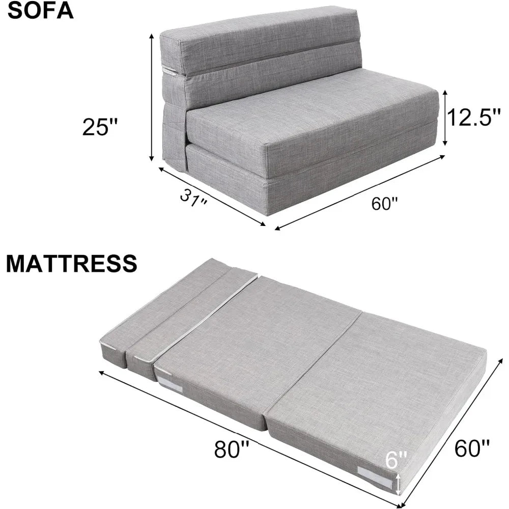 Memory Foam Lazy Sofa Bed