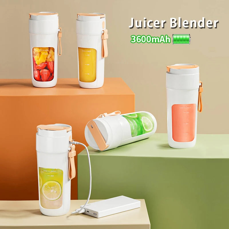 Electric Mini Portable Juicer Blender