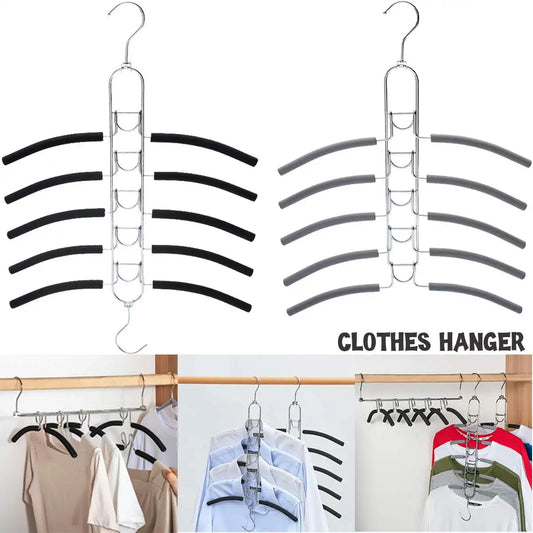 5 Layers Adjustable Clothes Rack