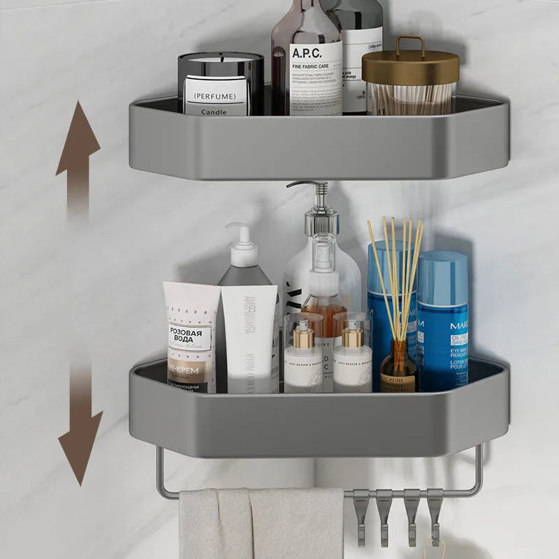 Aluminum Corner Shower Shelf