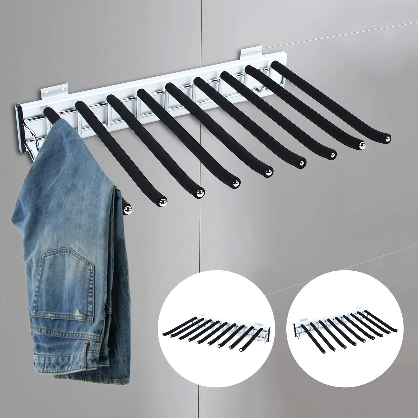 Pull out Wardrobe Trousers Rack