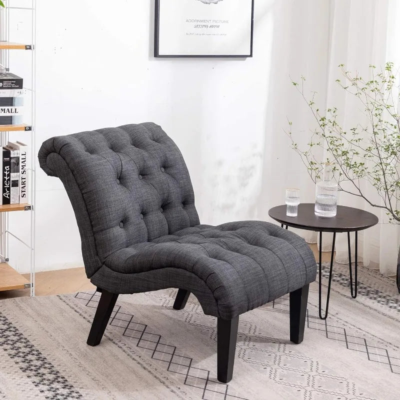 Lounge Armless Slipper Chair