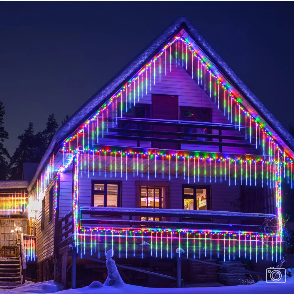 Christmas LED Meteor Shower String Lights
