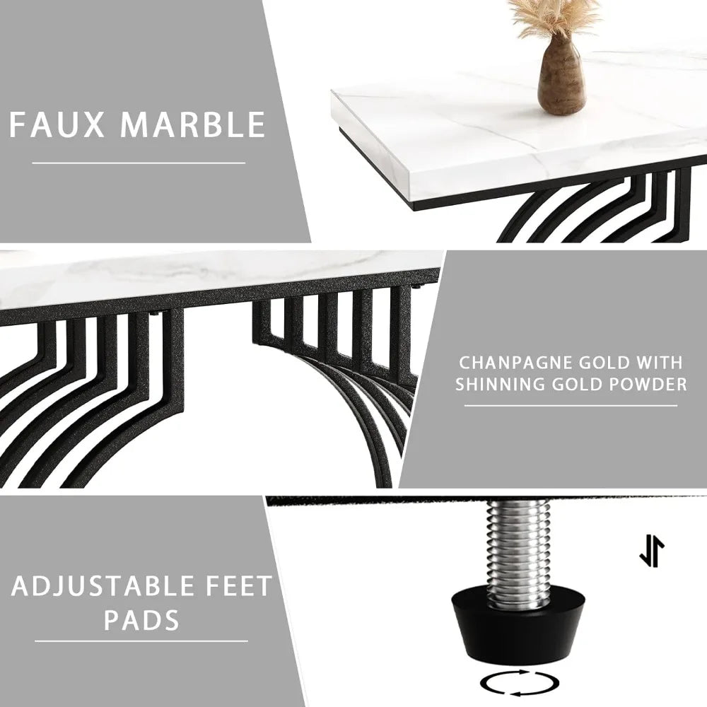 Faux Marble Table
